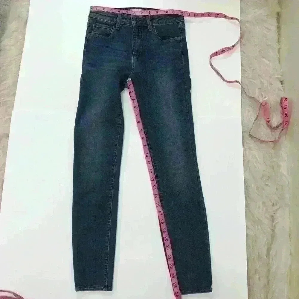 L’Agence Margot High Rise Skinny Light Vintage Denim Jeans - Picture 5 of 11